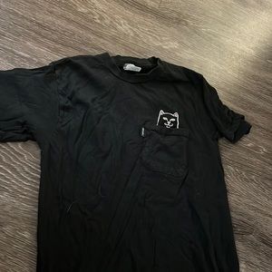 Black ripndip shirt